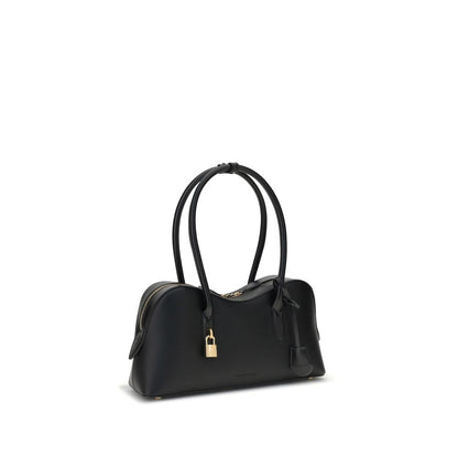 Stella McCartney Schwarze Nylon-Schultertasche