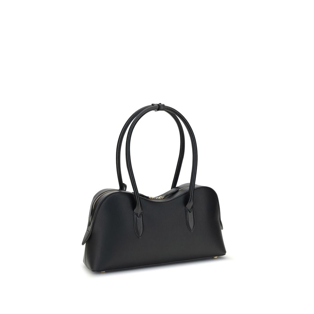 Stella McCartney Schwarze Nylon-Schultertasche