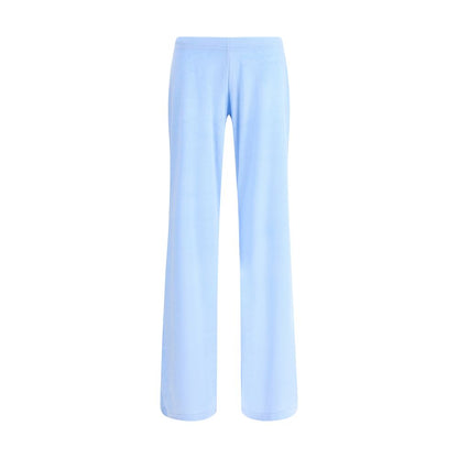 Balenciaga Hellblaue Freizeithose aus Triacetat
