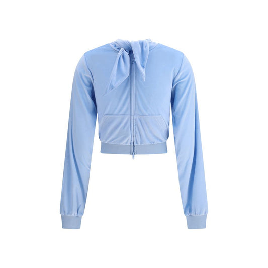 Balenciaga Hellblaues Triacetat-Top