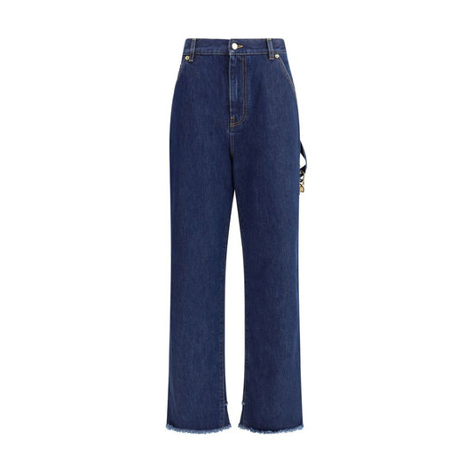 Darkpark Blue Cotton Jeans Denim