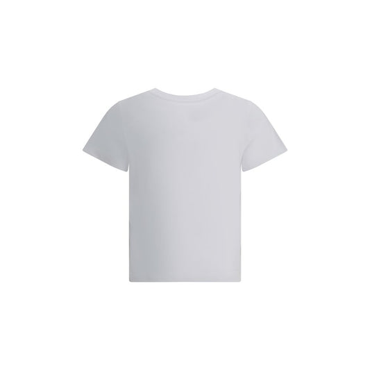 Moncler Weißes Baumwoll-T-Shirt