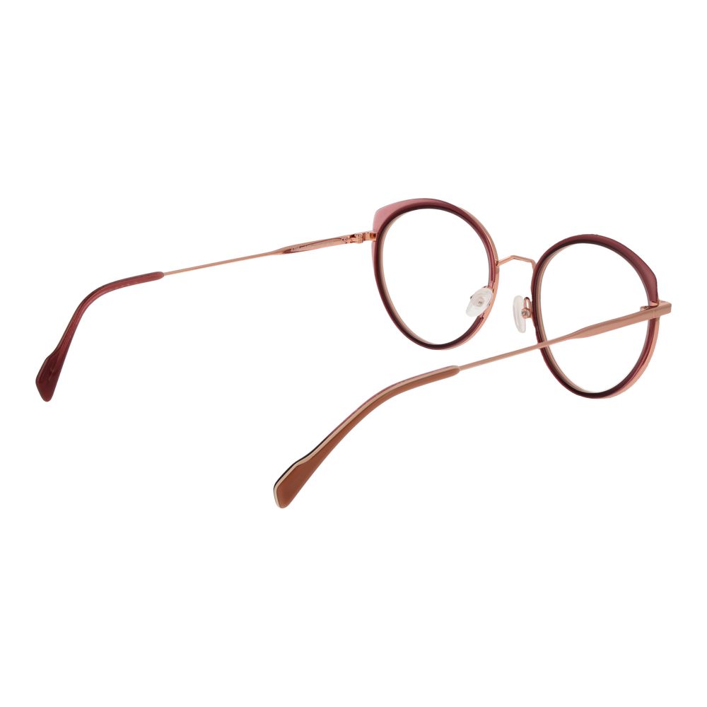 Andy Wolf Pinkfarbene Metallbrille (Gestell)