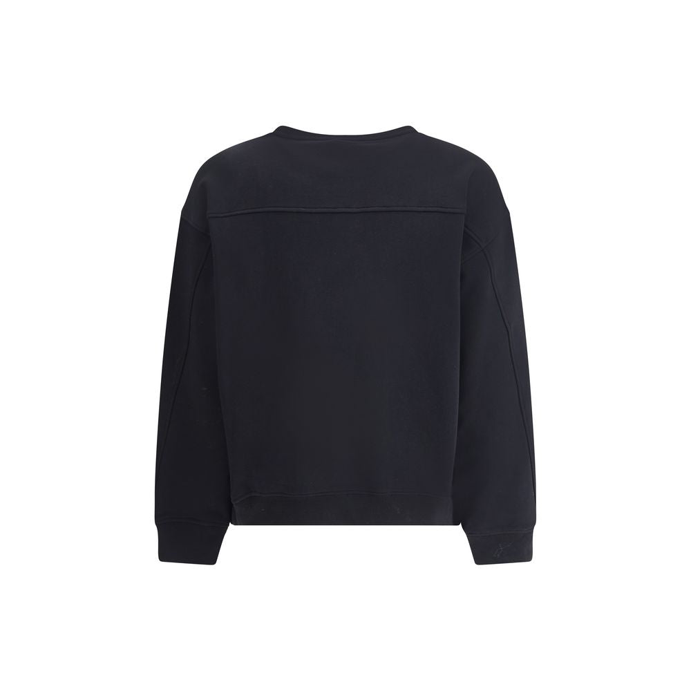 PINKO Black Cotton Sweatshirt