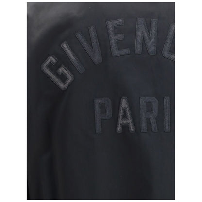 Givenchy Schwarze Bomberjacke aus Baumwolle