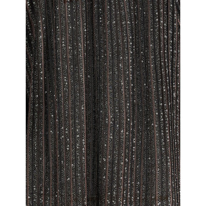 Missoni gestreifte Paillettenbluse