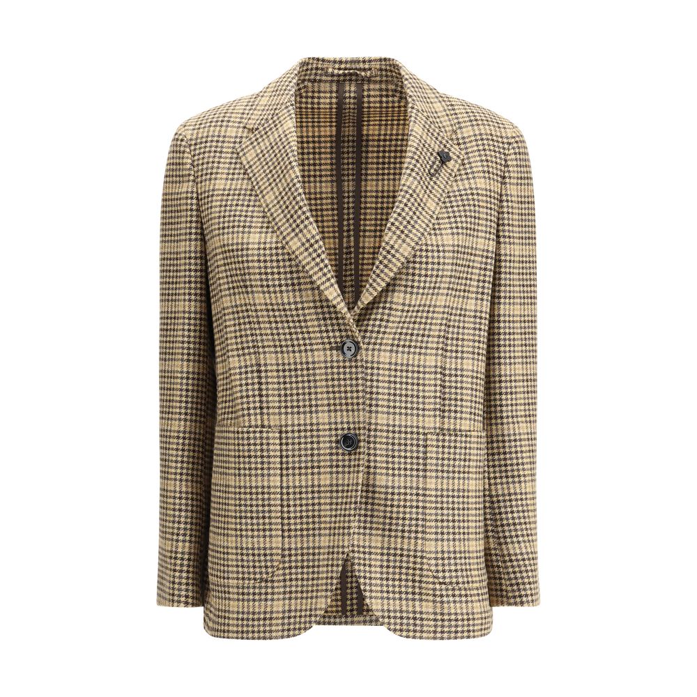 Lardini Beige Wollblazer