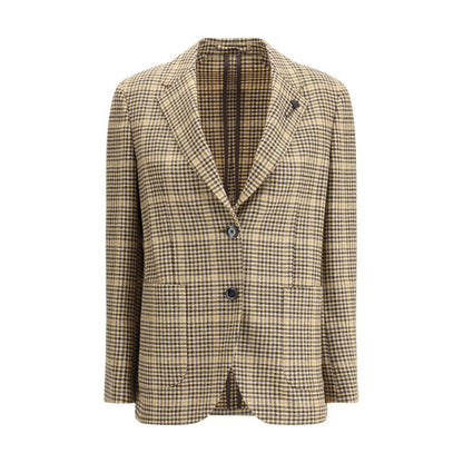 Lardini Beige Wollblazer