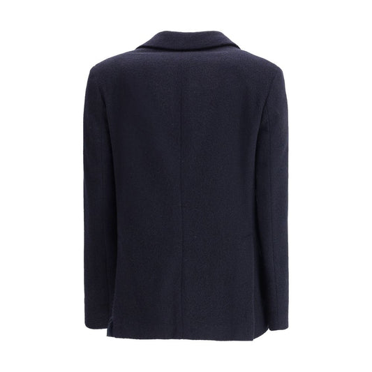 Lardini Blazer aus blauer Wolle