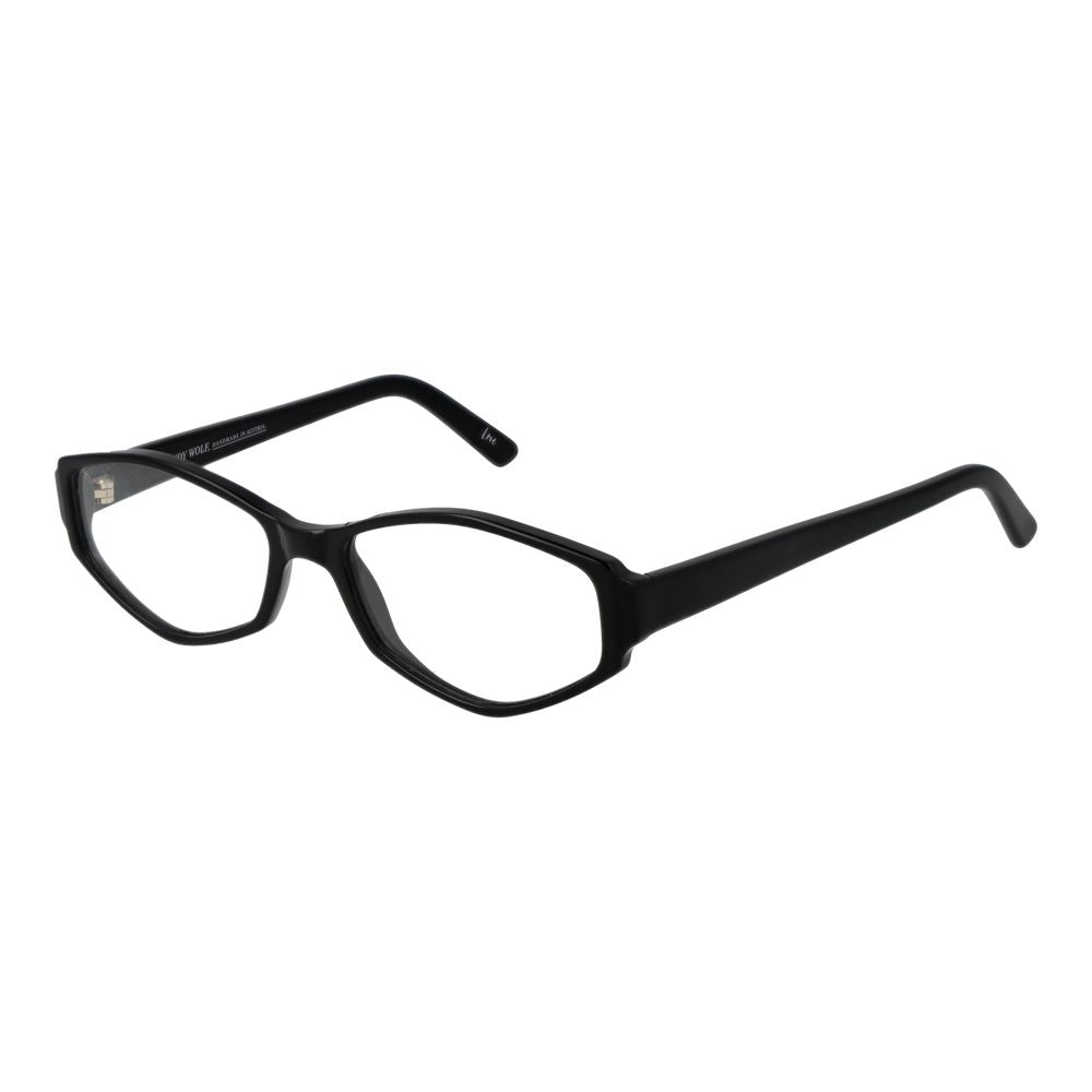 Andy Wolf Schwarze Acetat-Brille (Gestell)
