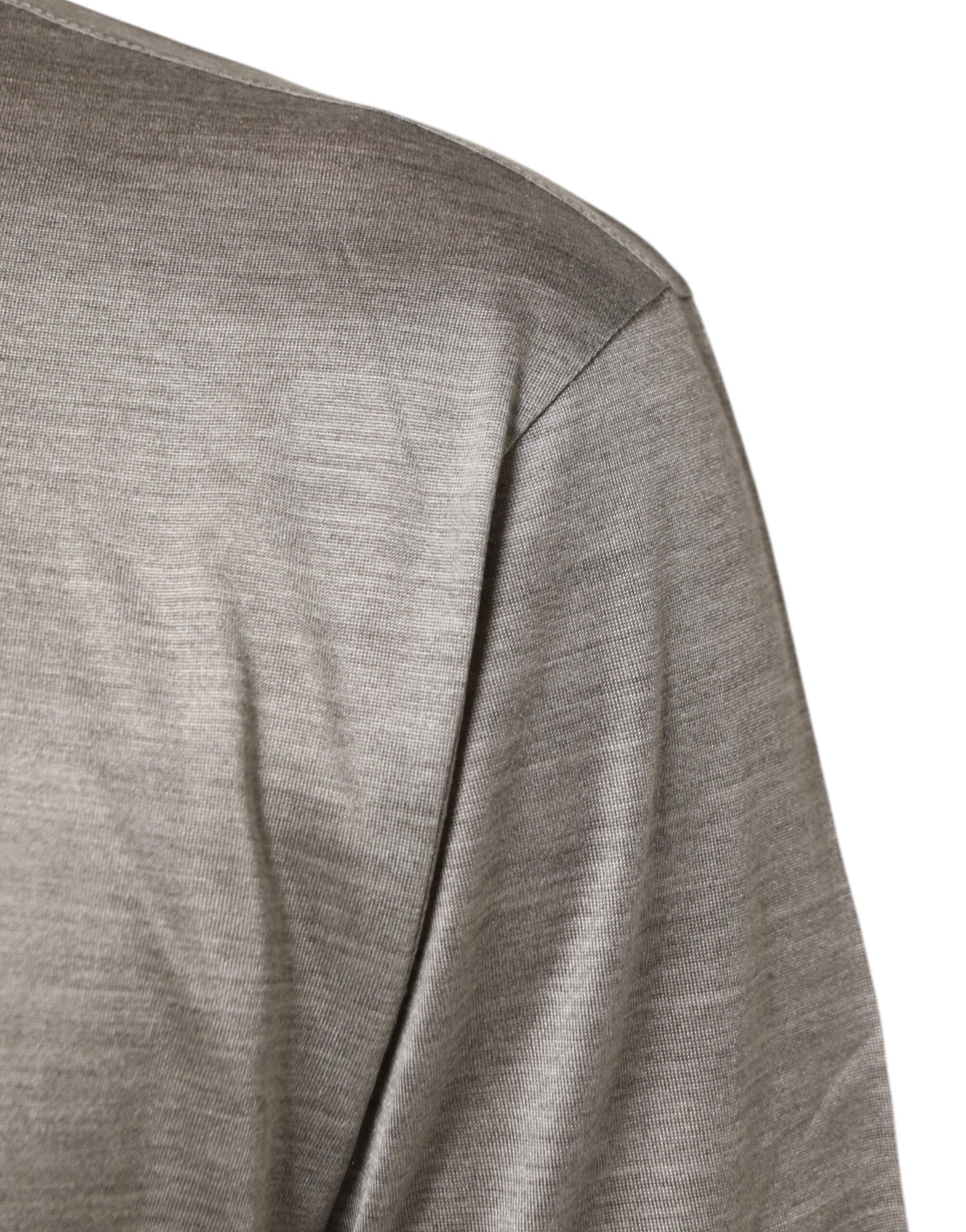 Dolce &amp; Gabbana Beige Haselnuss Baumwolle Kurzarm Shirt T-Shirt