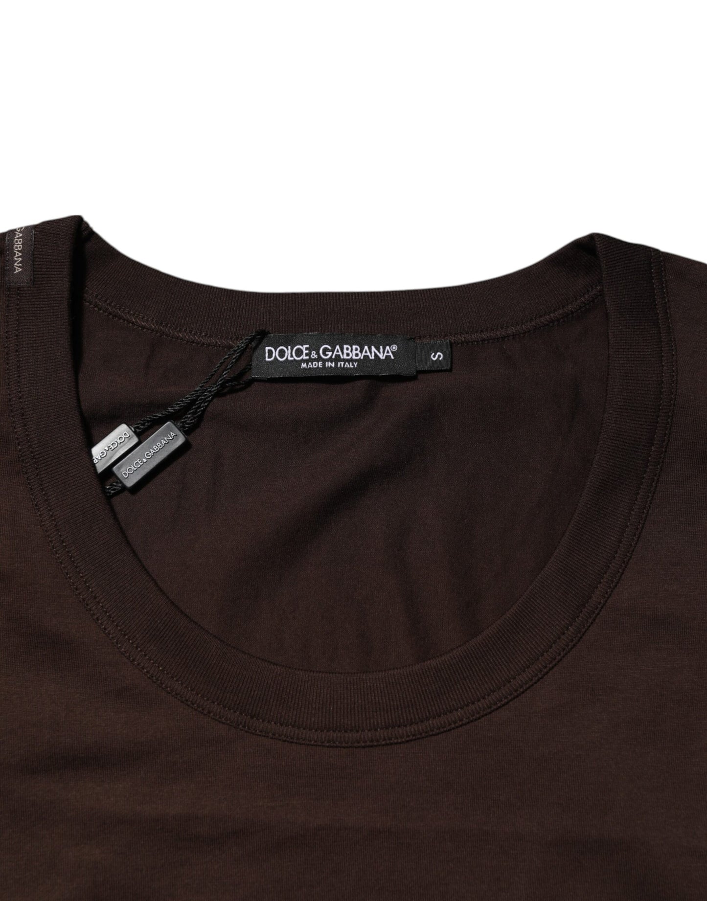 Dolce &amp; Gabbana Braunes ärmelloses Unterwäsche-Tanktop aus Baumwolle für Herren