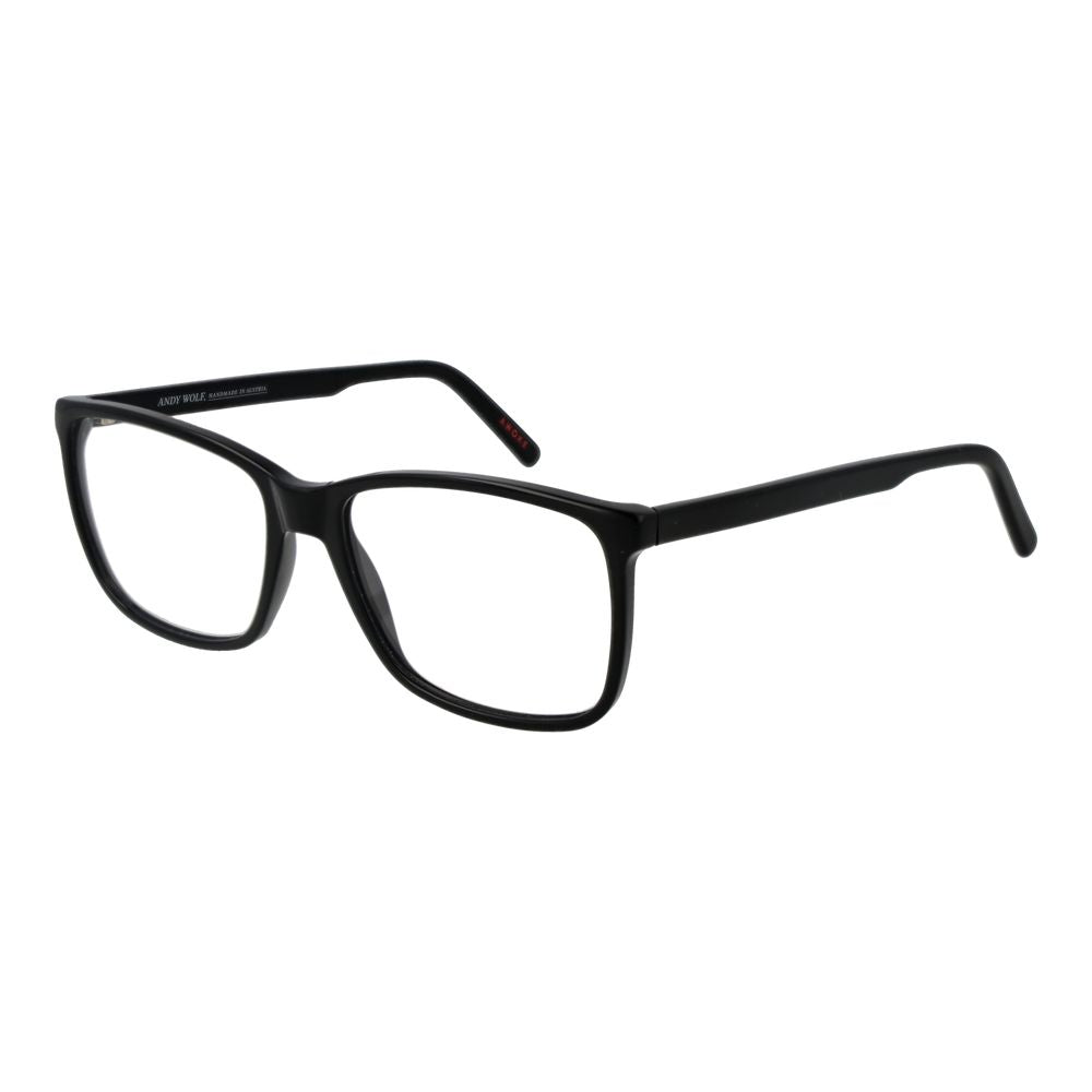 Andy Wolf Schwarze Acetat-Brille (Gestell)