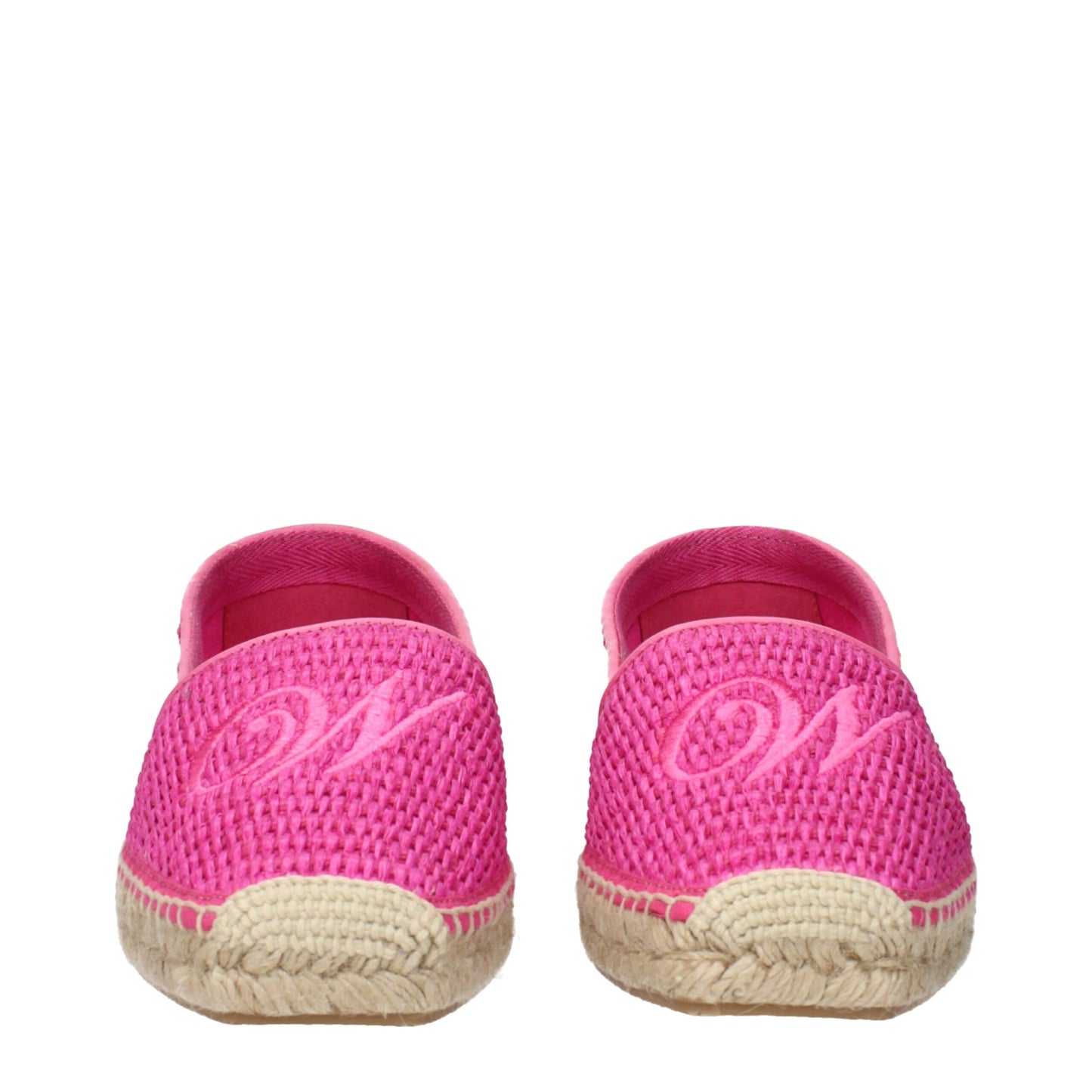 Max Mara – Rosa Stoff-Espadrilles