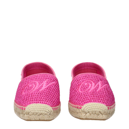 Max Mara – Rosa Stoff-Espadrilles