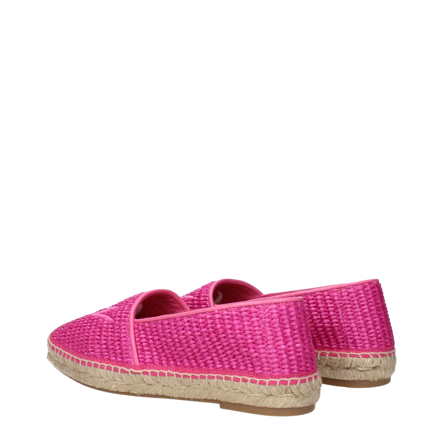 Max Mara – Rosa Stoff-Espadrilles