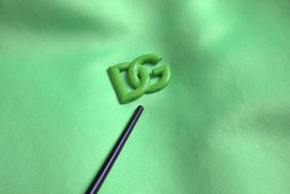 Dolce &amp; Gabbana Neongrüne Polyester-Bomberjacke mit langen Ärmeln für Herren