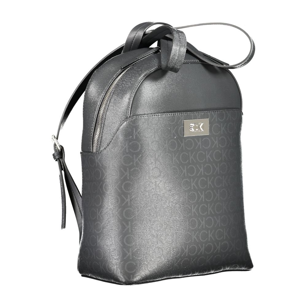 Calvin Klein – Schwarzer Polyester-Rucksack