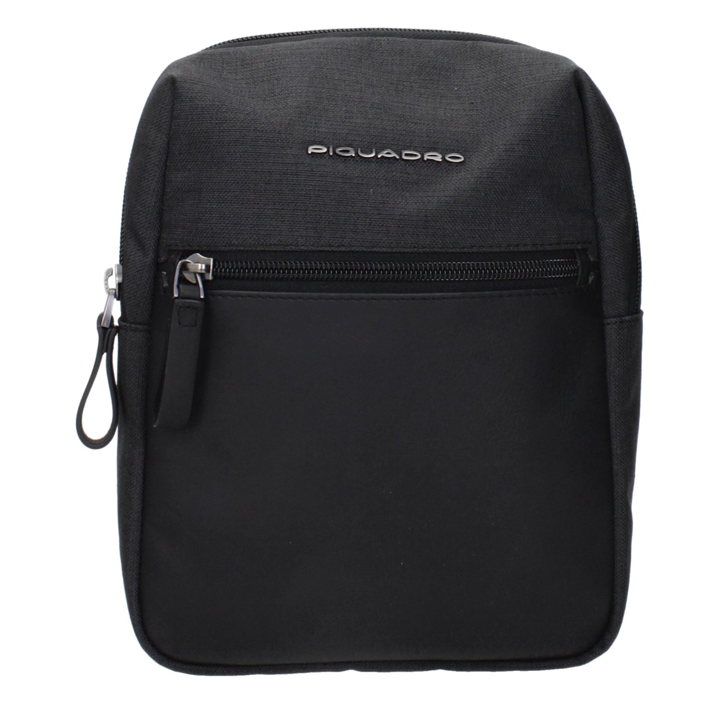 Piquadro – Schwarze Stoff-Umhängetaschen
