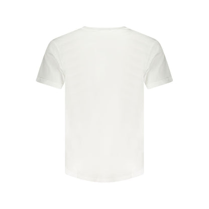Calvin Klein – Weißes Baumwoll-T-Shirt für Herren