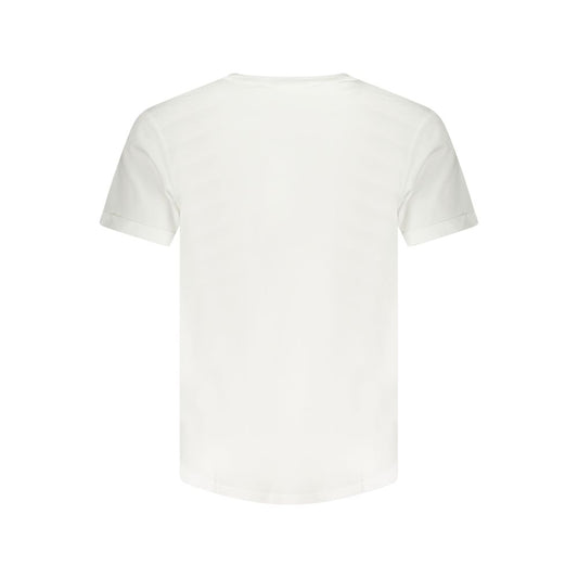 Calvin Klein – Weißes Baumwoll-T-Shirt für Herren