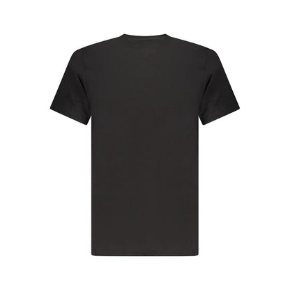 Tommy Hilfiger – Schwarzes Baumwoll-T-Shirt für Herren
