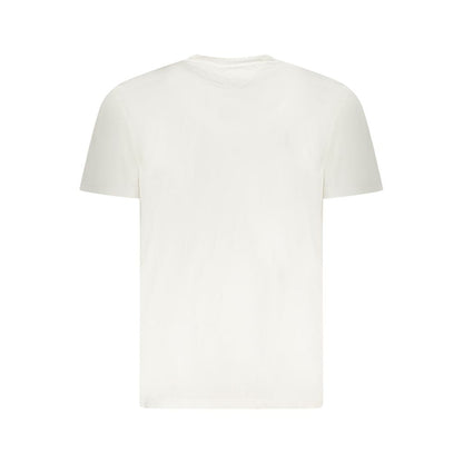 Tommy Hilfiger – Weißes Herren-T-Shirt aus Baumwolle