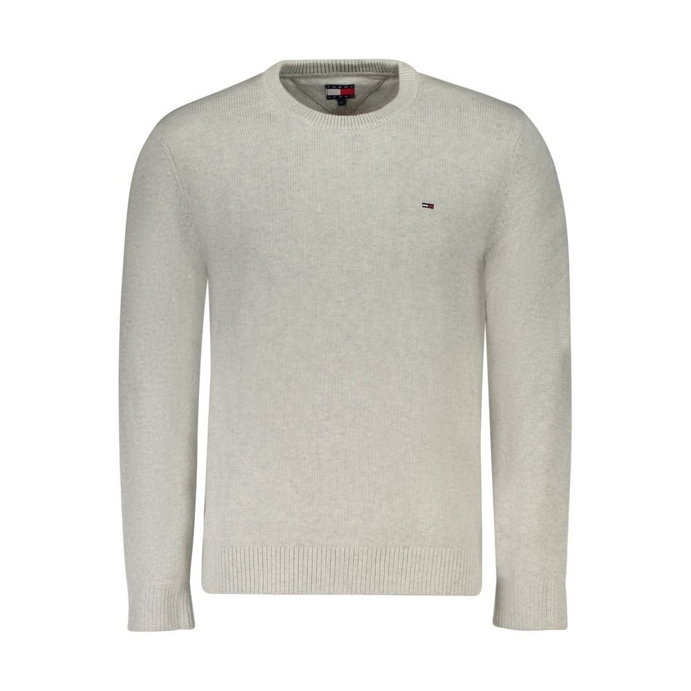 Tommy Hilfiger Grauer Baumwollpullover für Herren