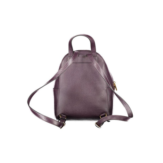 Coccinelle Lila Leder Damen Rucksack