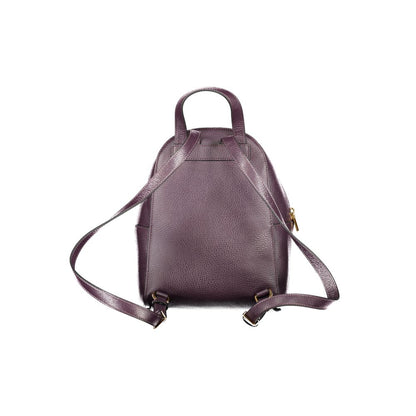 Coccinelle Lila Leder Damen Rucksack