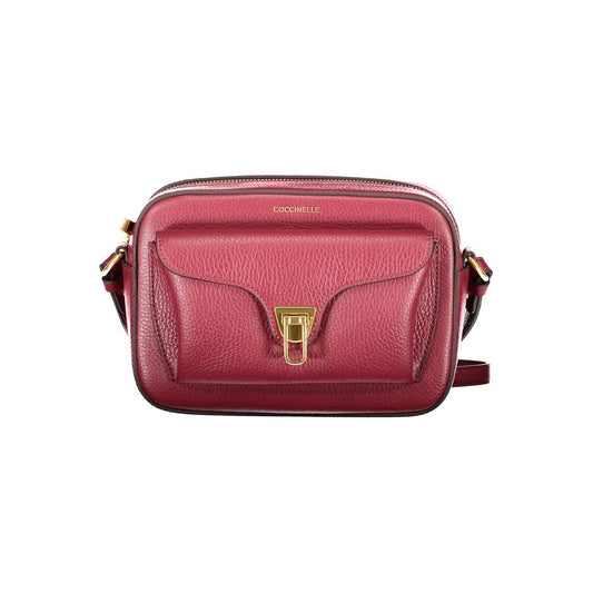 Coccinelle Lila Leder Damen Handtasche