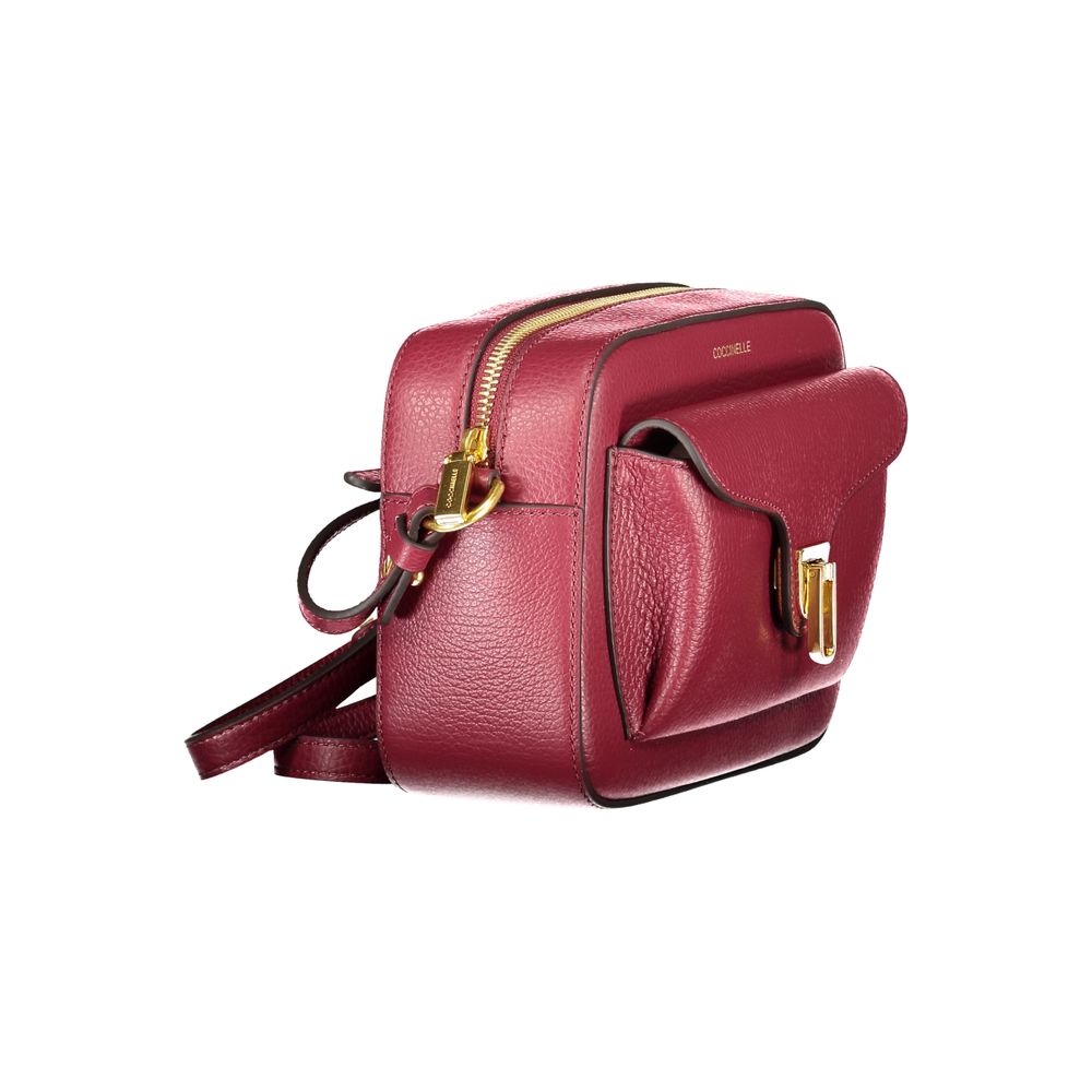 Coccinelle Lila Leder Damen Handtasche
