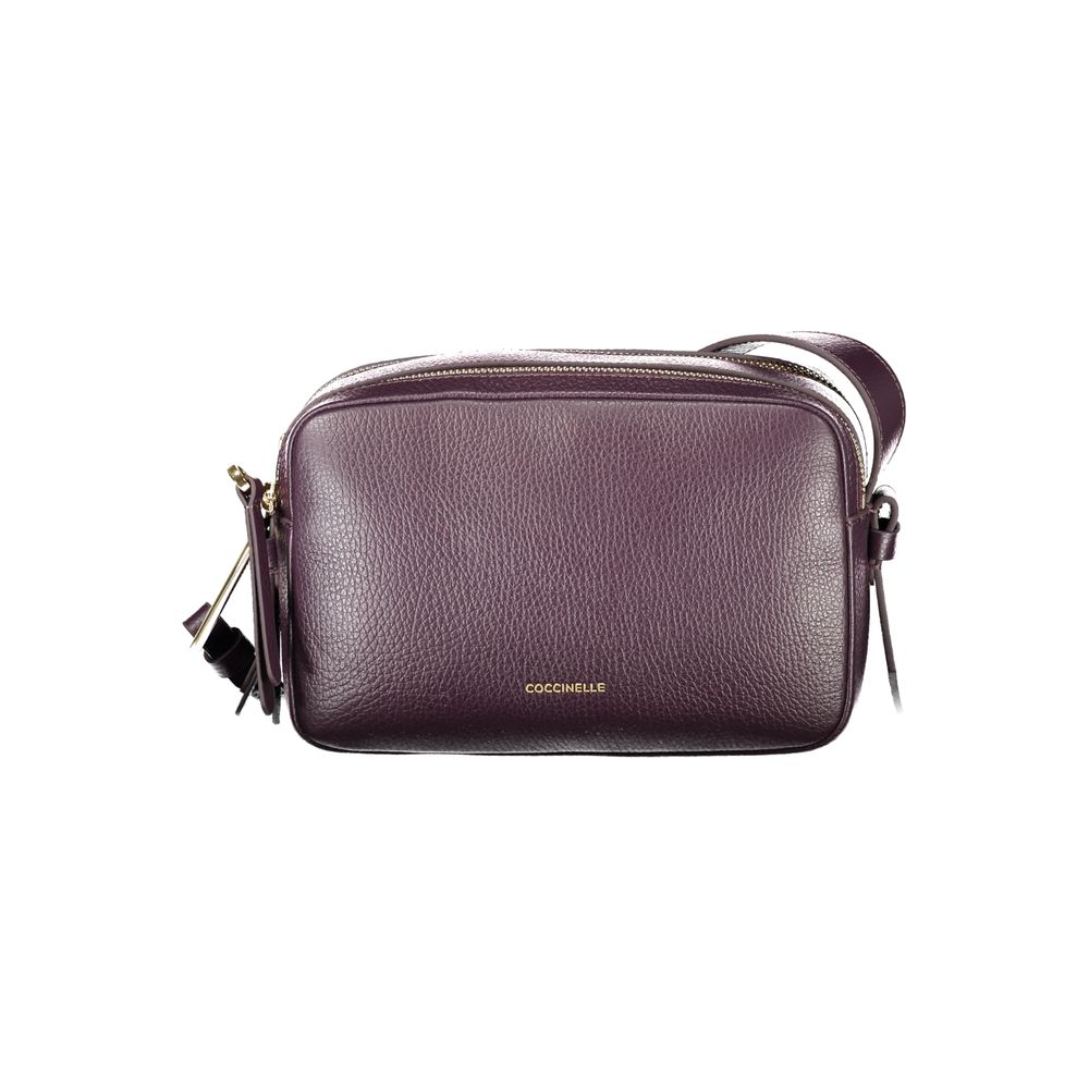 Coccinelle Lila Leder Damen Handtasche