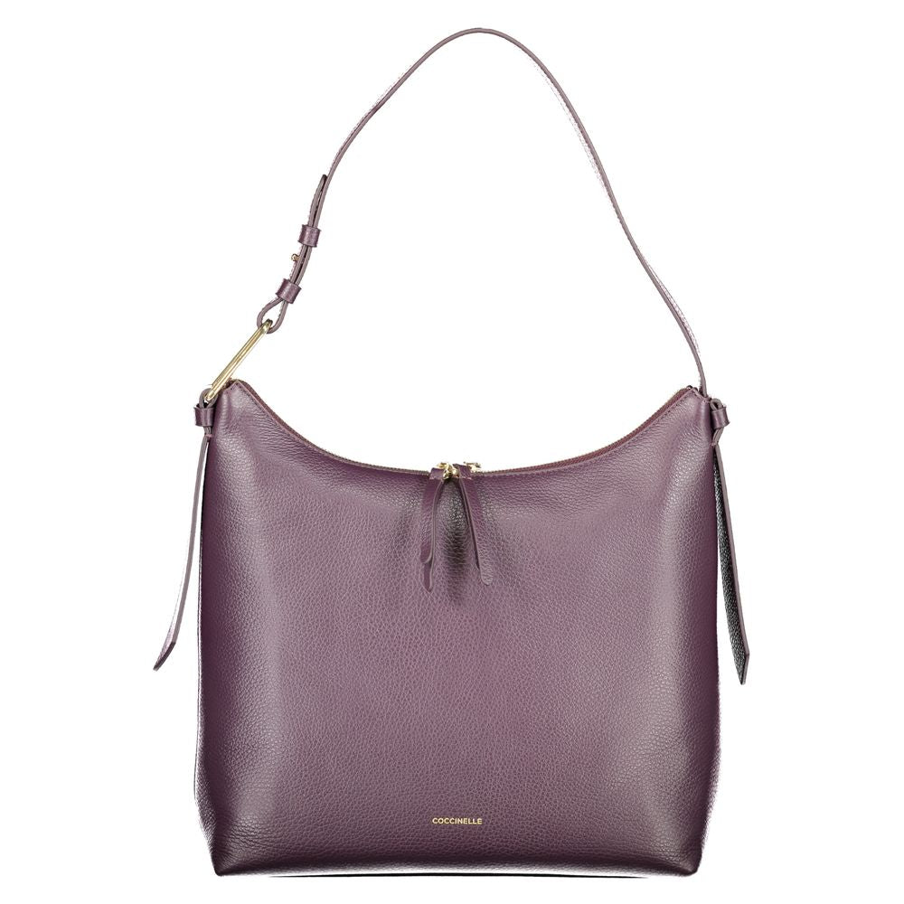 Coccinelle Lila Leder Damen Handtasche