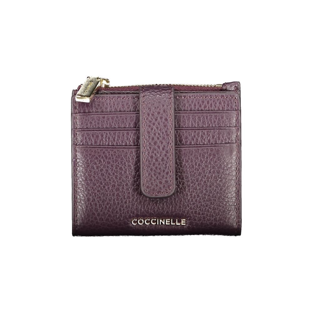 Coccinelle Purple Leather Women Wallet