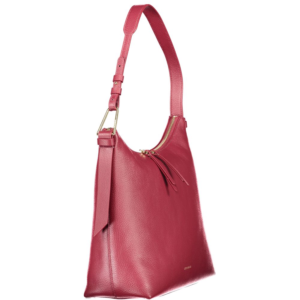Coccinelle Lila Leder Damen Handtasche