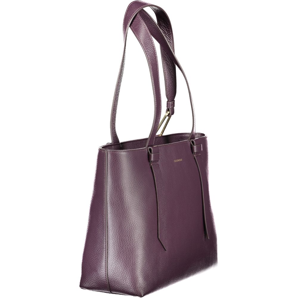 Coccinelle Lila Leder Damen Handtasche