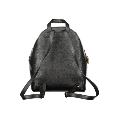Coccinelle Schwarzer Leder Damen Rucksack