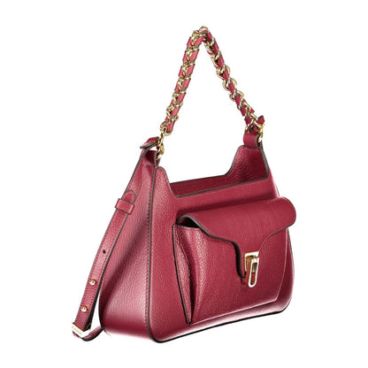 Coccinelle Lila Leder Damen Handtasche