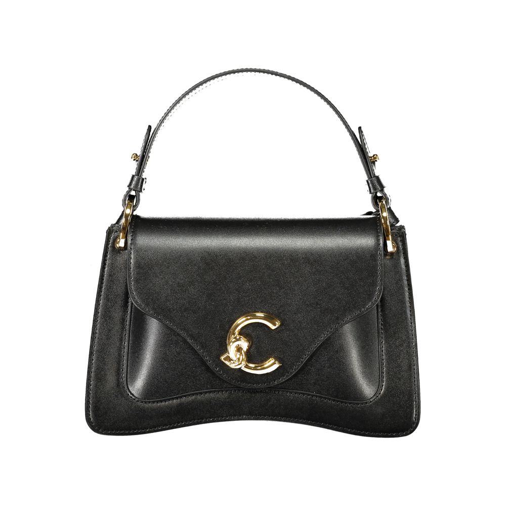 Coccinelle Damen Handtasche aus schwarzem Leder