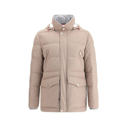 Brunello Cucinelli Kaschmir-Daunenjacke