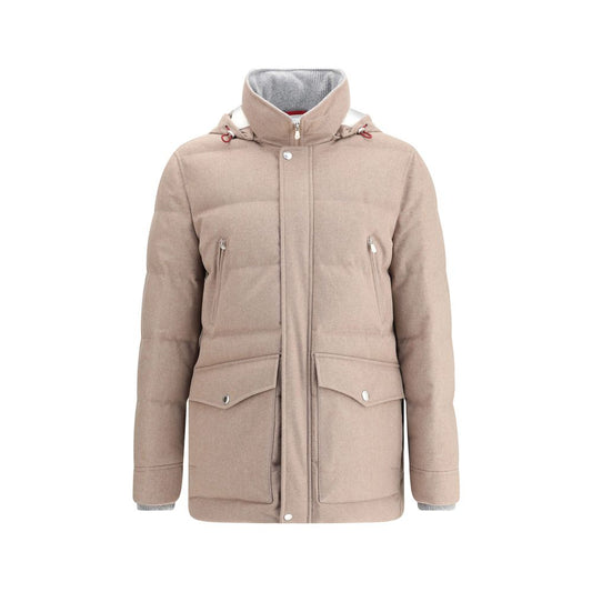 Brunello Cucinelli Kaschmir-Daunenjacke