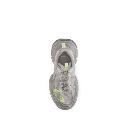 Balenciaga Gray Polyester Athletic Sneakers