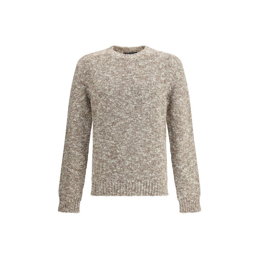 Dolce &amp; Gabbana Sweatshirt aus mehrfarbigem Fleece-Wollgemisch