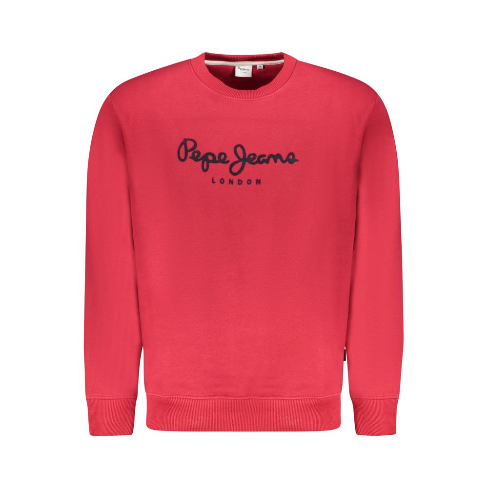 Pepe Jeans Roter Baumwollpullover für Herren