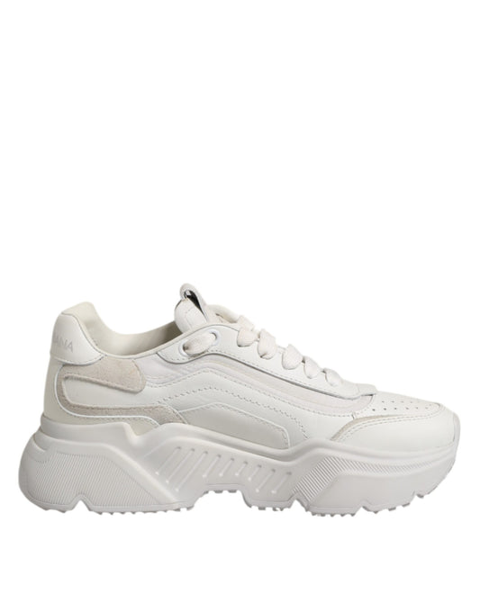 Dolce &amp; Gabbana – Weiße Daymaster Low-Top-Sneaker