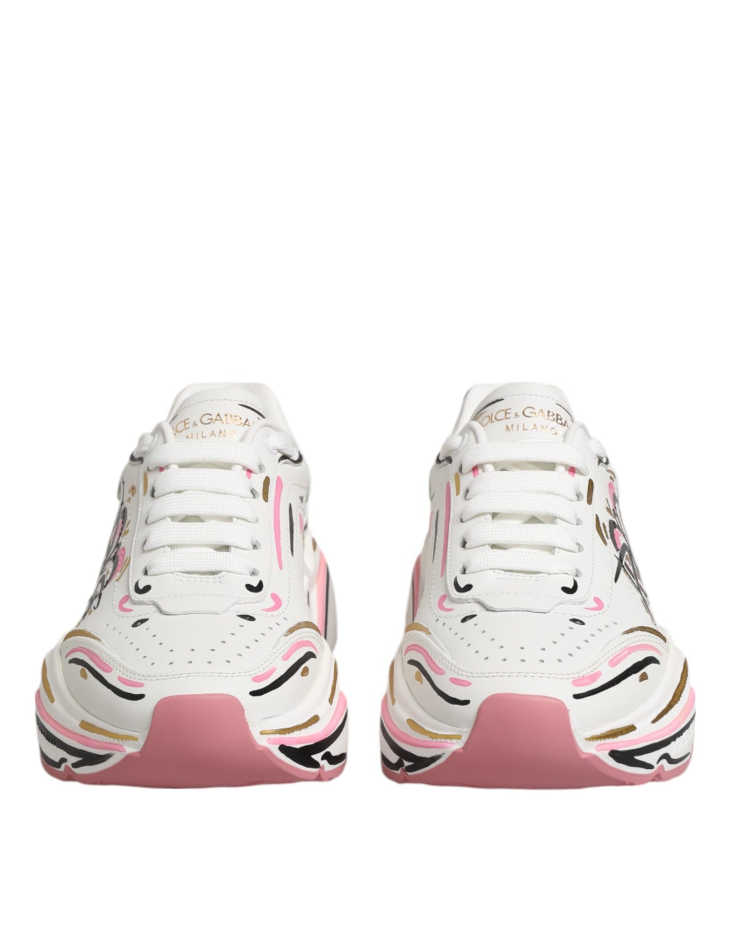 Dolce &amp; Gabbana – Mehrfarbige, handbemalte DAYMASTER-Sneaker