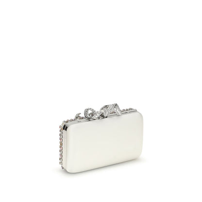 Self-Portrait Clutch mit mehreren Kristallen