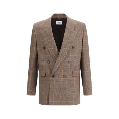 Saint Laurent Prince de Galles Wollblazer