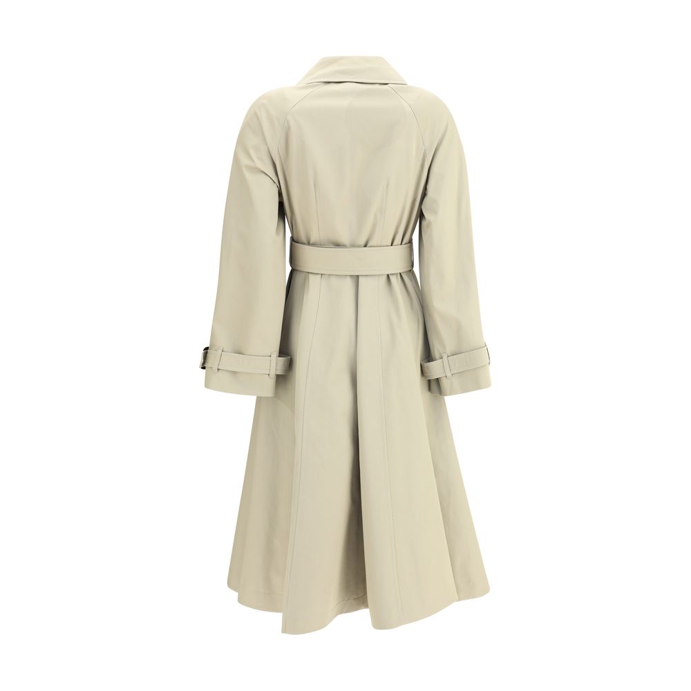 Burberry beiger Baumwollmantel